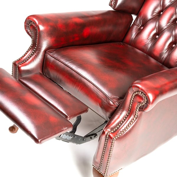 Bolton Chesterfield Recliner Chair Csc, Red Leather Loveseat Recliner Chair