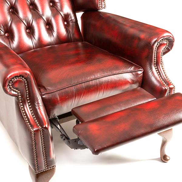 bolton chesterfield recliner chair