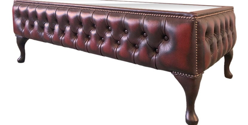 chesterfield coffee table queen anne legs