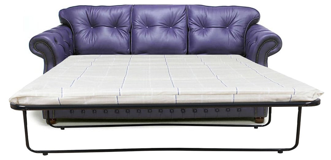 Era Chesterfield Sofa Beds Company Era Chesterfield Sofa Beds, Blue Leather Sofa Bed