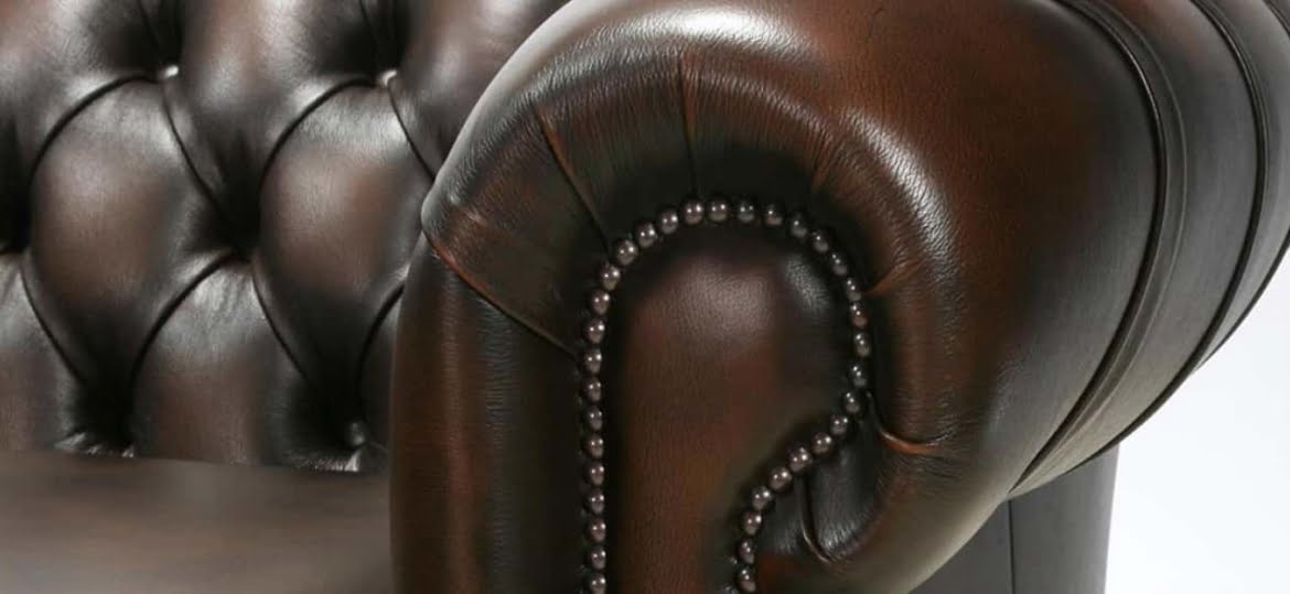 canapé d'angle chesterfield