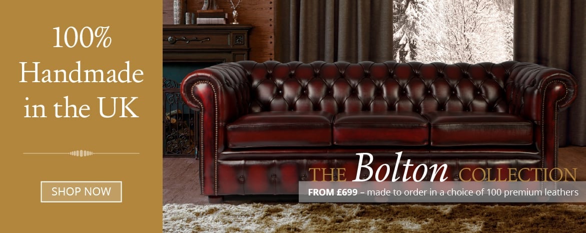 bolton leather chesterfield sofas