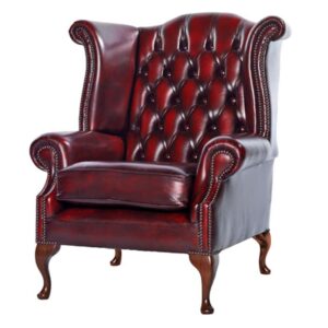 fauteuil chesterfield à dossier haut bolton