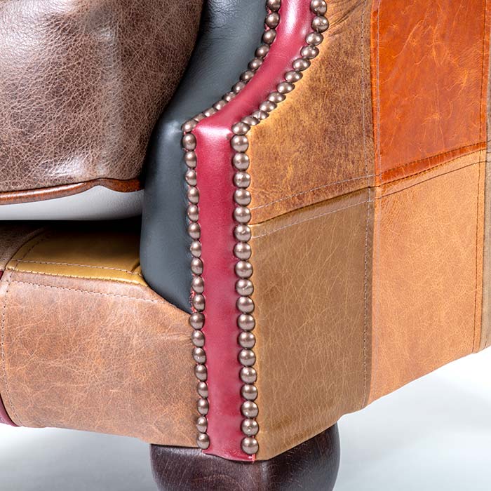 poltrona chesterfield patchwork arlecchino 02 | Sedia Chesterfield Arlecchino Patchwork poltrona chesterfield arlecchino patchwork