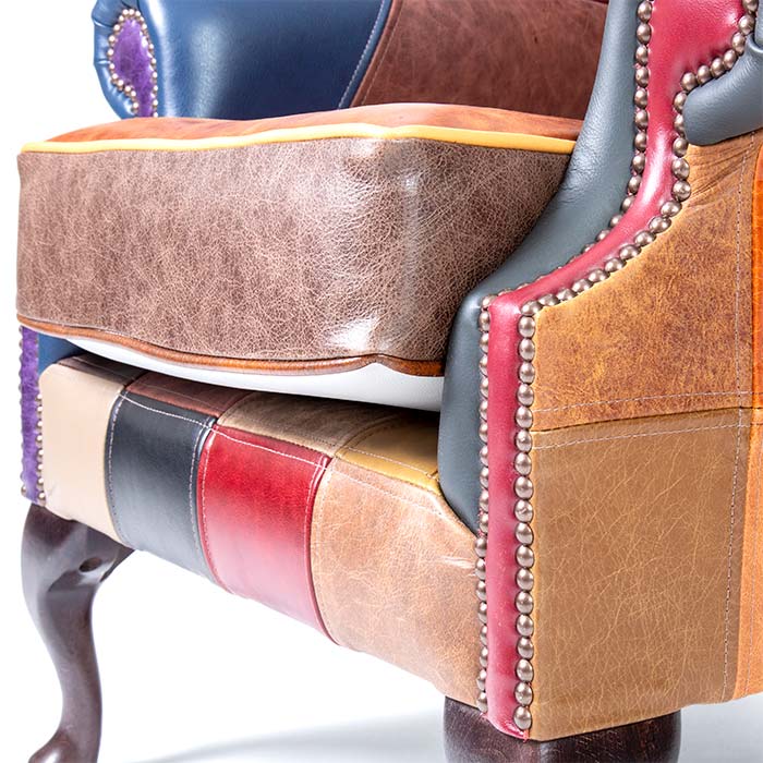 poltrona chesterfield patchwork arlecchino 03 | Sedia Chesterfield Arlecchino Patchwork poltrona chesterfield arlecchino patchwork