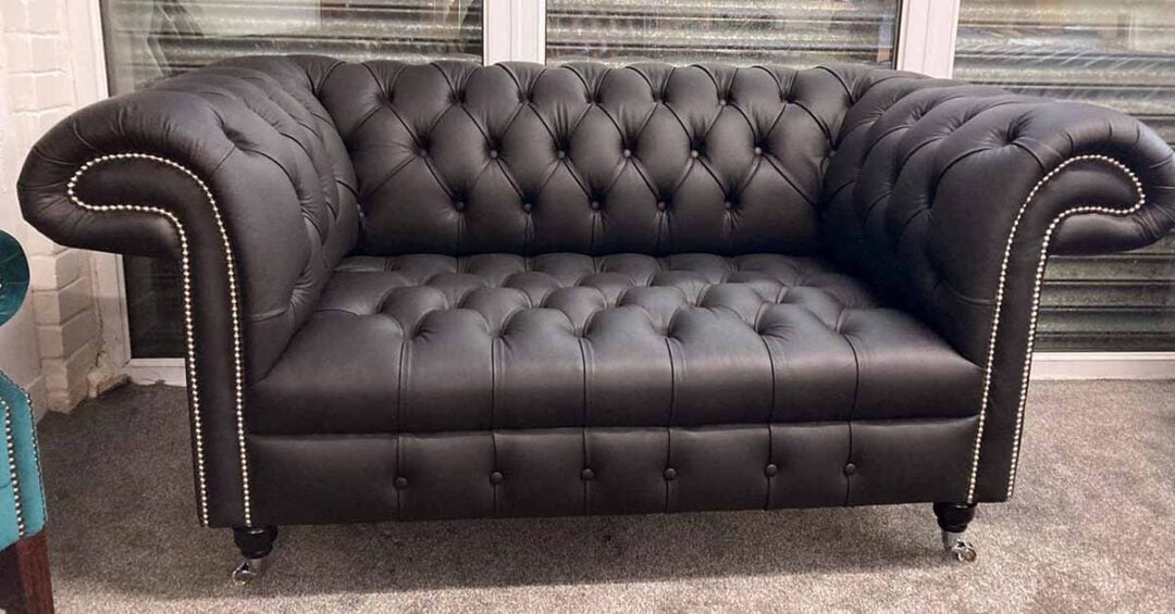 black chesterfield sofa sale