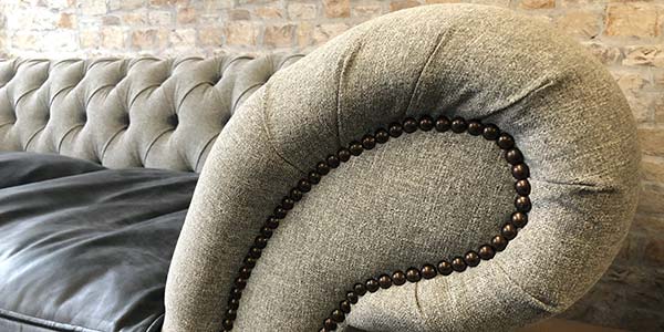 fabric chesterfield sofa sale