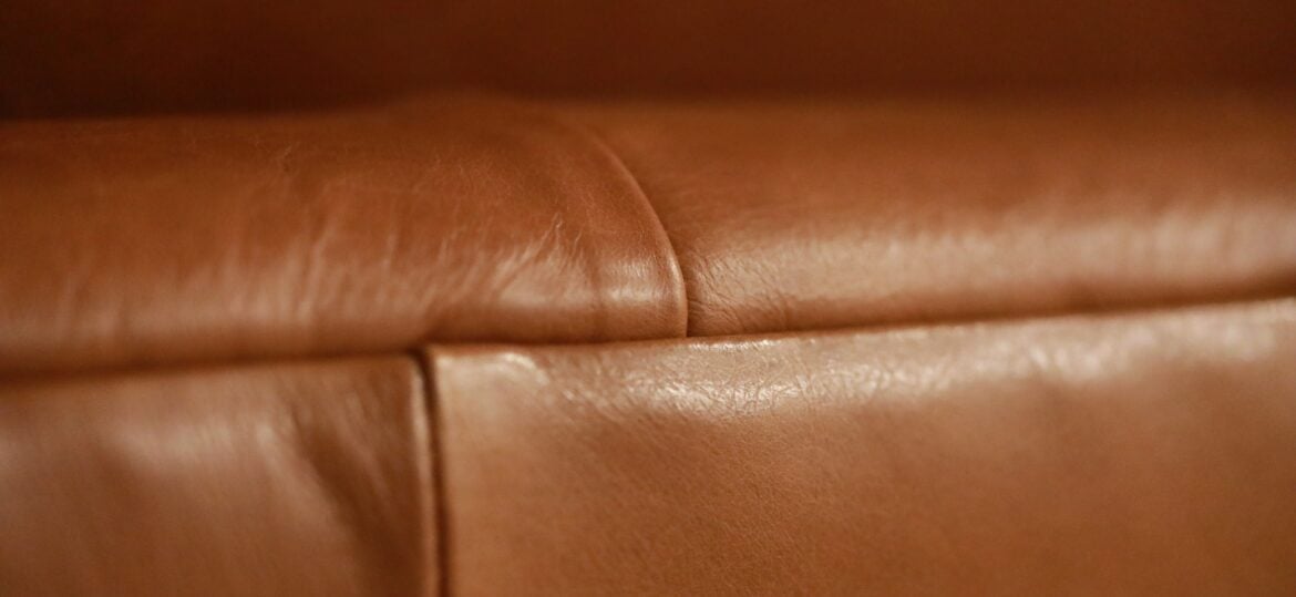Leather furniture care