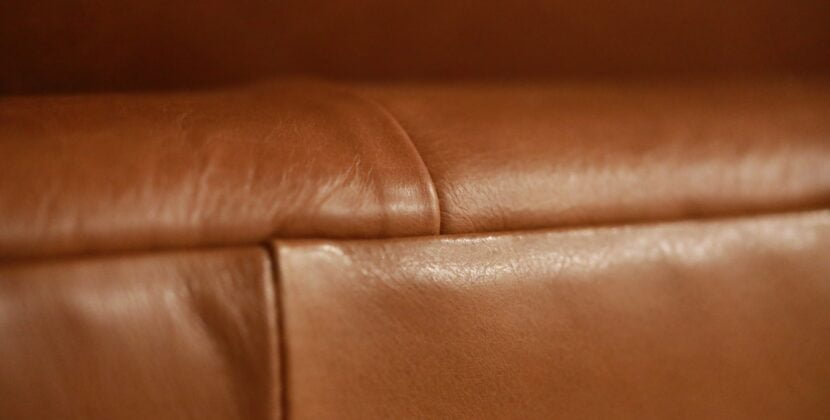 Leather furniture care