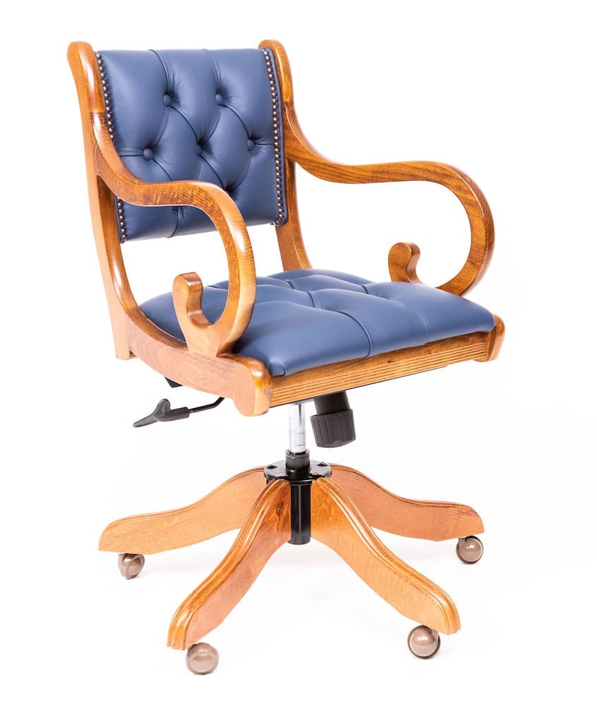 chesterfield kontorstol 01 | Chesterfield Secretary Office Chair kun £395 chesterfield kontorstol