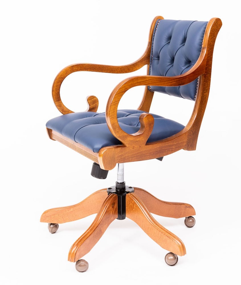 chesterfield kontorstol 02 | Chesterfield Secretary Office Chair kun £395 chesterfield kontorstol