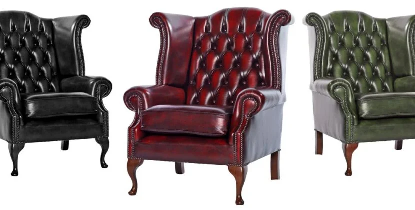 extra wide wingback chairs