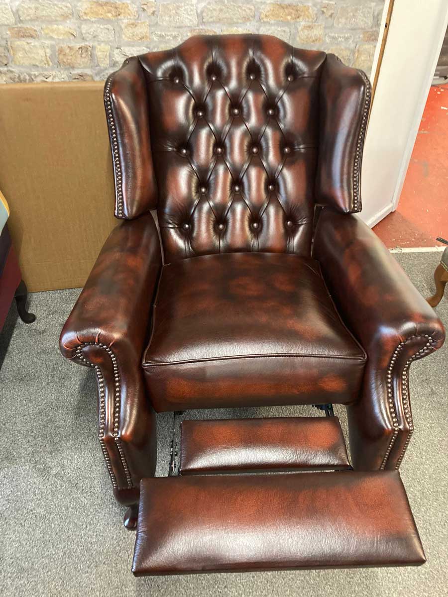 chesterfield recliner sale 01 | Chesterfield Wingback Recliner SALE - only £650 chesterfield recliner sale