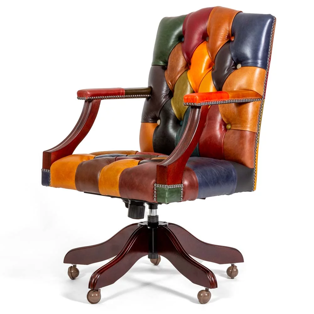 Patchwork Gainsborough Chesterfield Chair