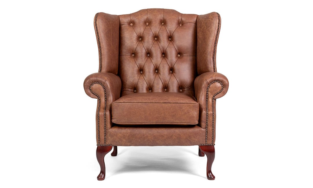 balmoral leather chesterfield sofa
