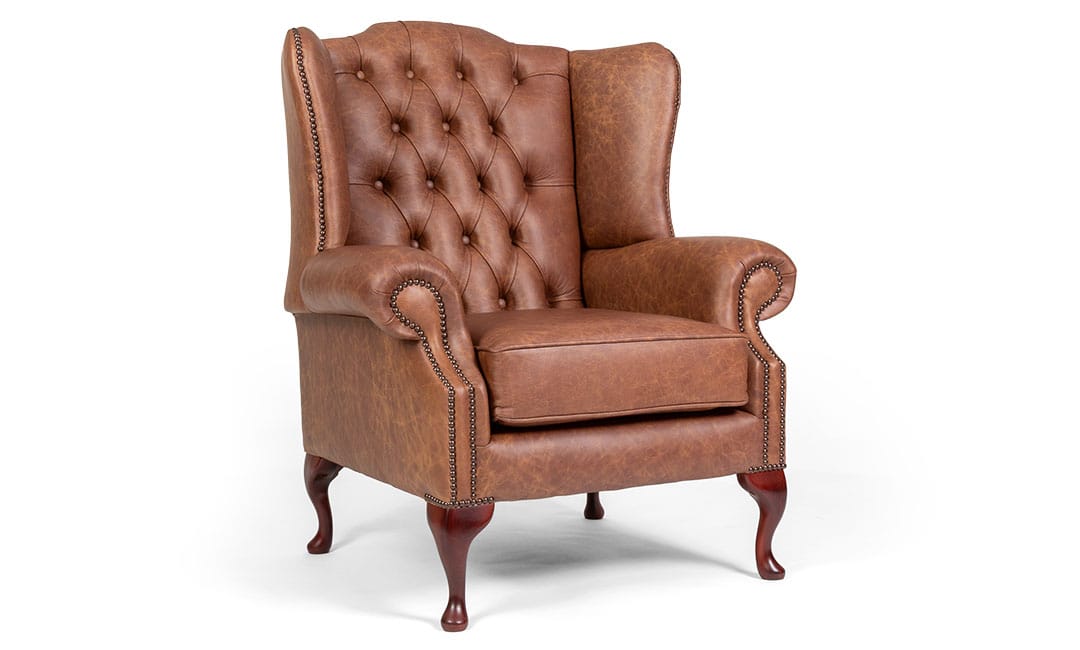balmoral leather chesterfield sofa
