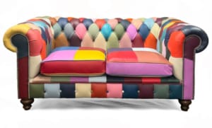 xl patchwork chesterfield sofa