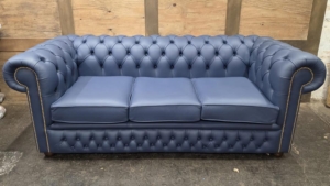 blue chesterfield sofa sale