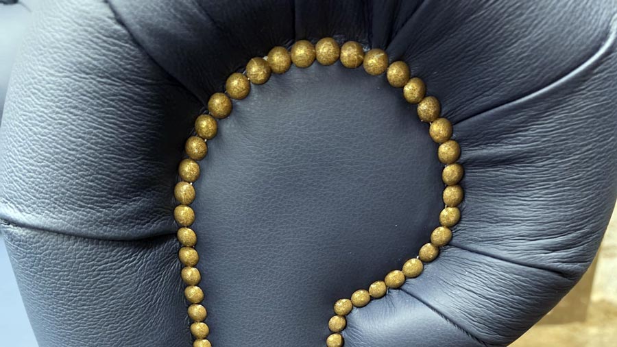 blue chesterfield sofa sale